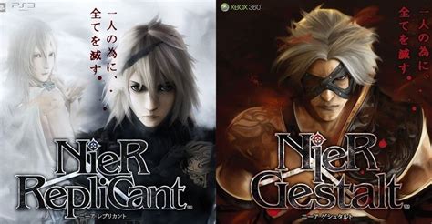 difference between nier gestalt and replicant.